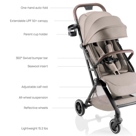 Romer Lani Ultra-Compact Travel Stroller Strollers - Lightweight/Travel Romer