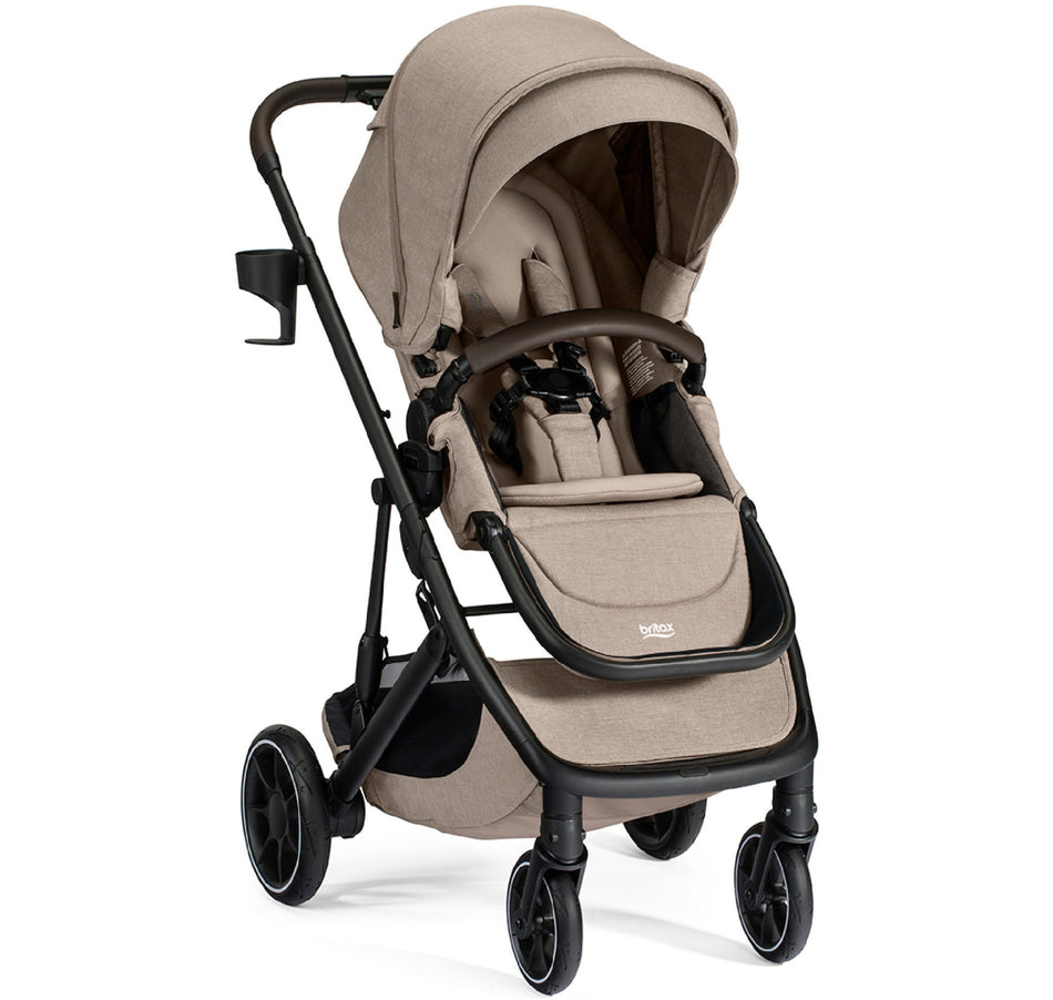 Prism Full-Size Modular Stroller Strollers - Single Britax Teak