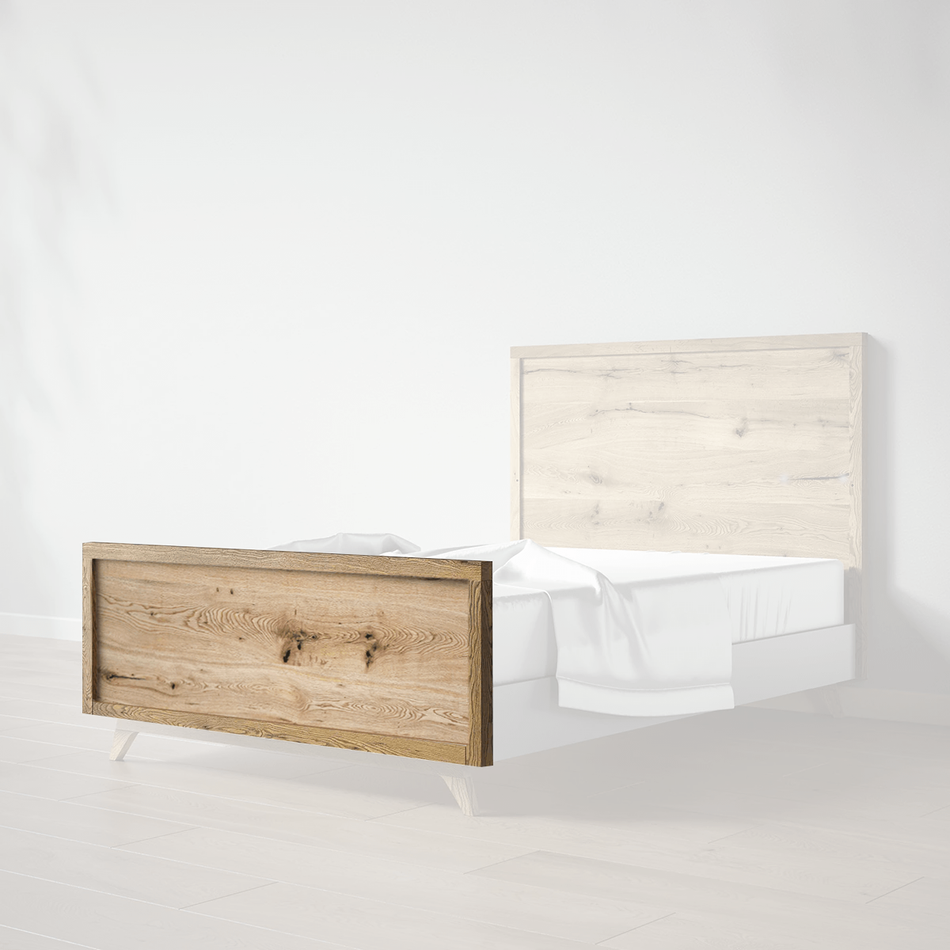 Uptown Low-Profile Footboard / Oak Conversion Kits Romina Furniture