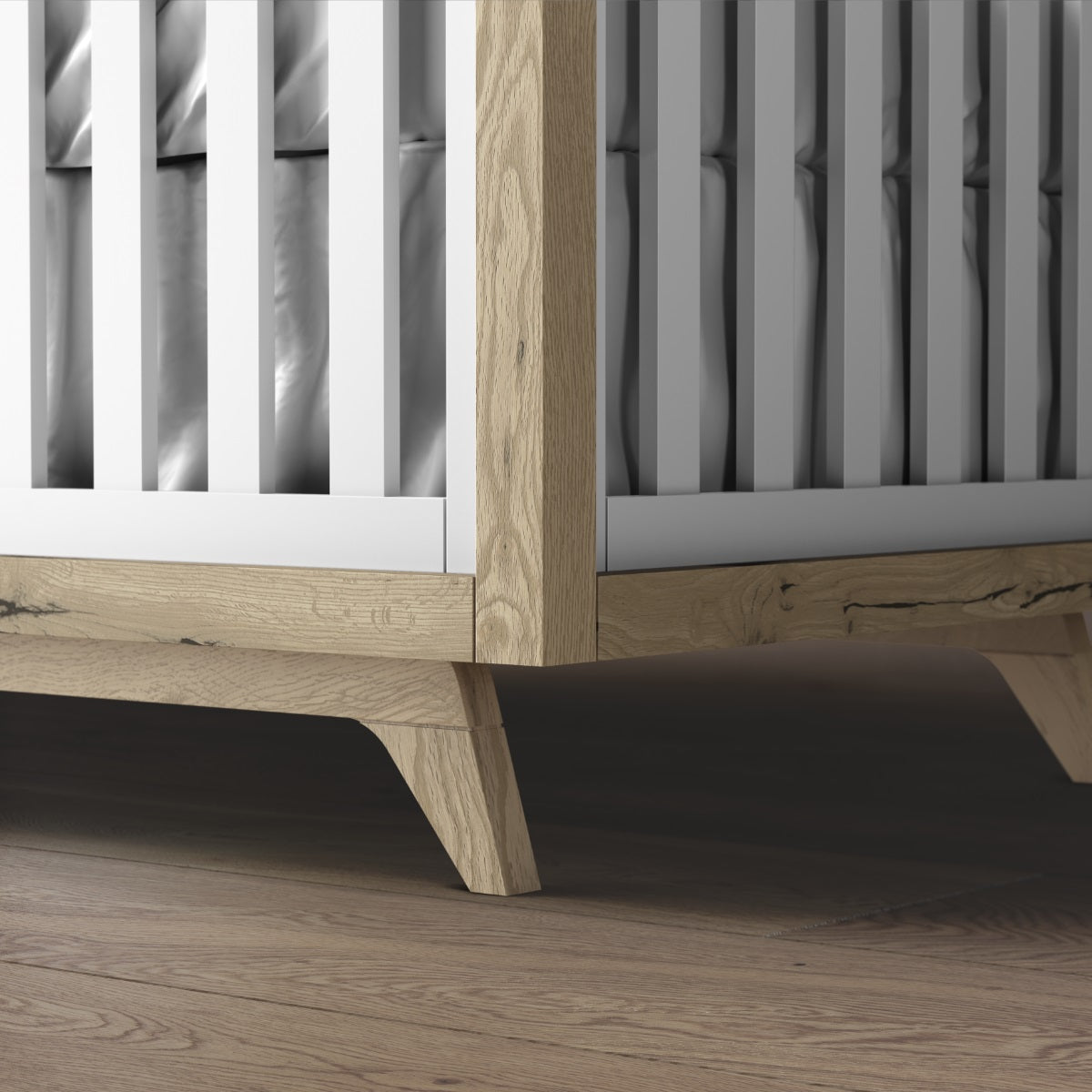 Romina Uptown Convertible Crib Cribs Romina Furniture
