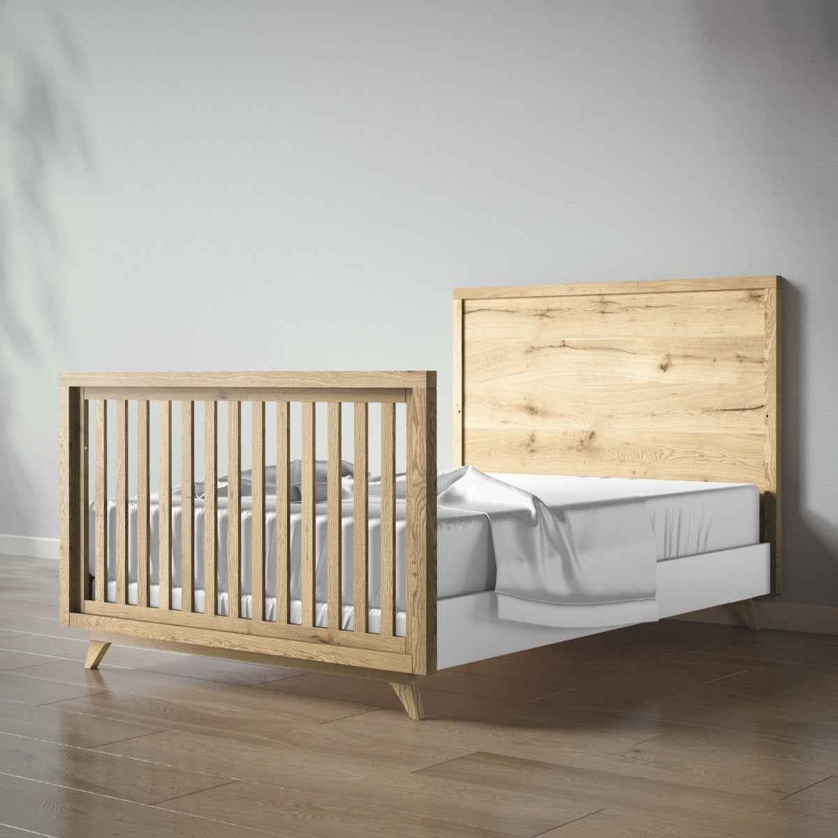 Romina Uptown Convertible Crib Cribs Romina Furniture