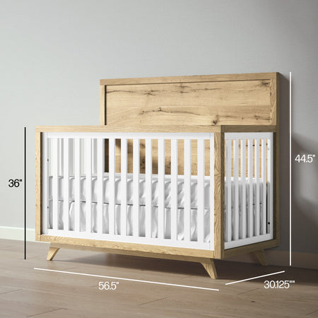 Romina Uptown Convertible Crib Cribs Romina Furniture