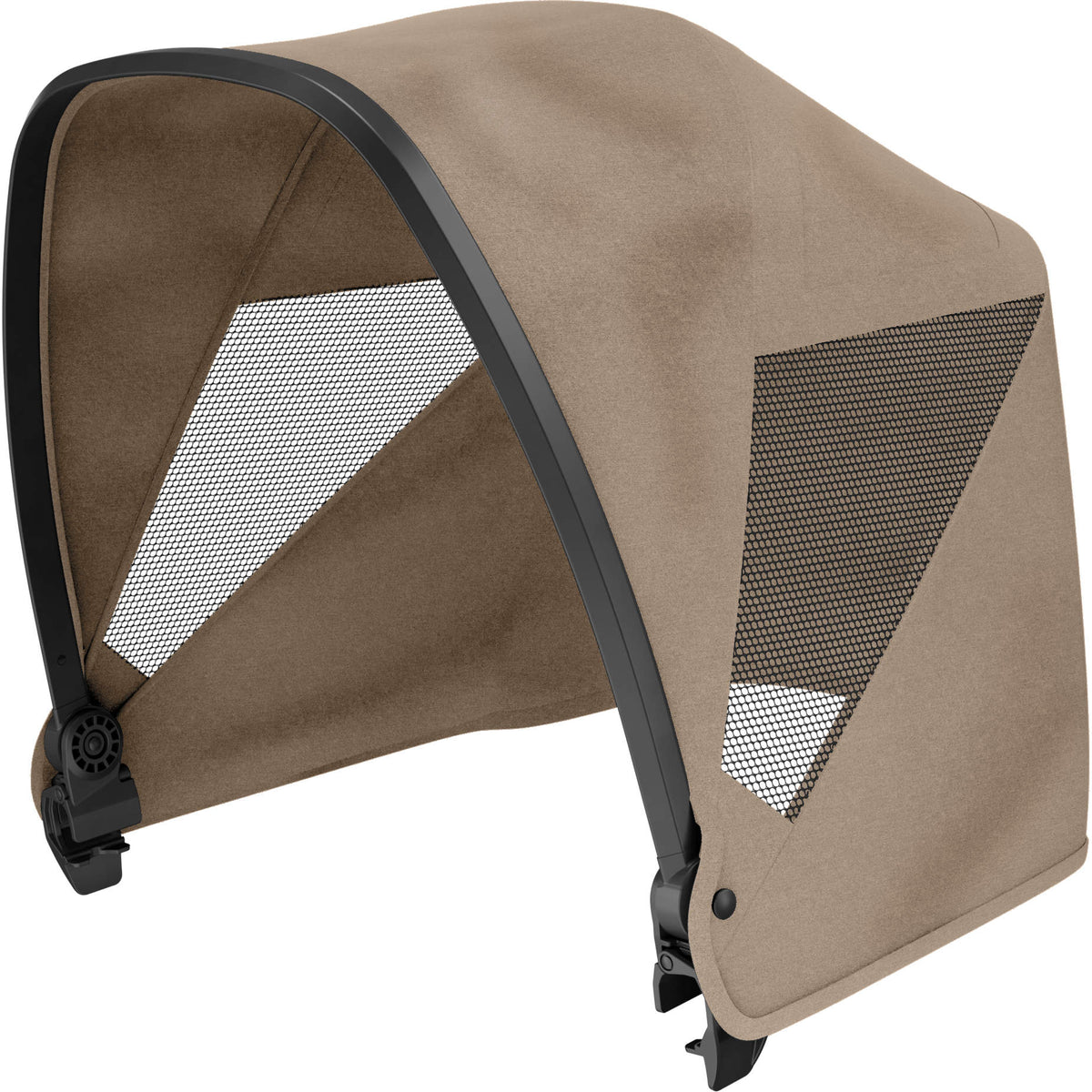 Cruiser Custom Retractable Canopy Stroller Accessories Veer Brown Mica