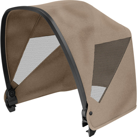 Cruiser Custom Retractable Canopy Stroller Accessories Veer Brown Mica