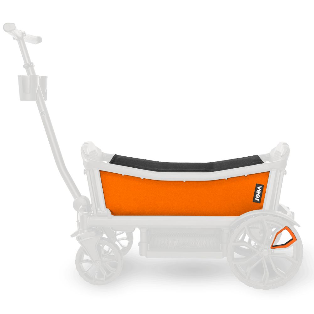 Cruiser Custom Sidewall Stroller Accessories Veer Sienna Orange
