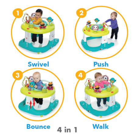 Meadow Days 4-in-1 Here I Grow Mobile Activity Center Baby Walkers & Entertainers Tiny Love