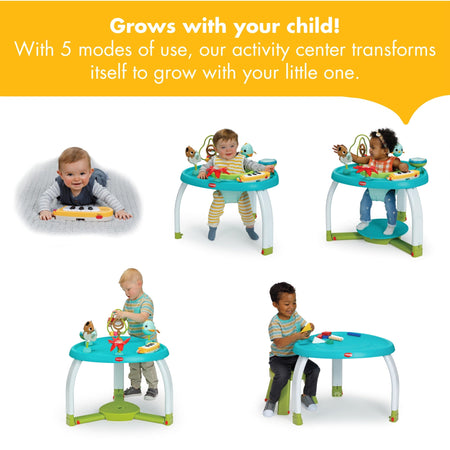 Meadow Days 5-in-1 Stationary Activity Center Baby Walkers & Entertainers Tiny Love