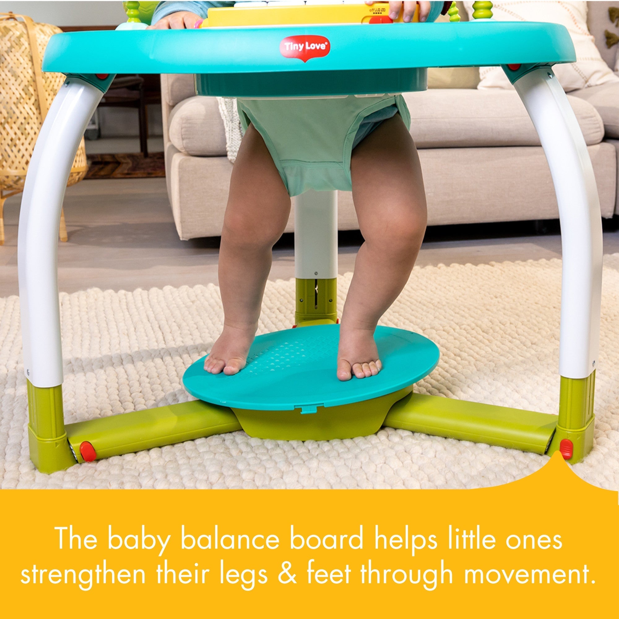 Meadow Days 5-in-1 Stationary Activity Center Baby Walkers & Entertainers Tiny Love