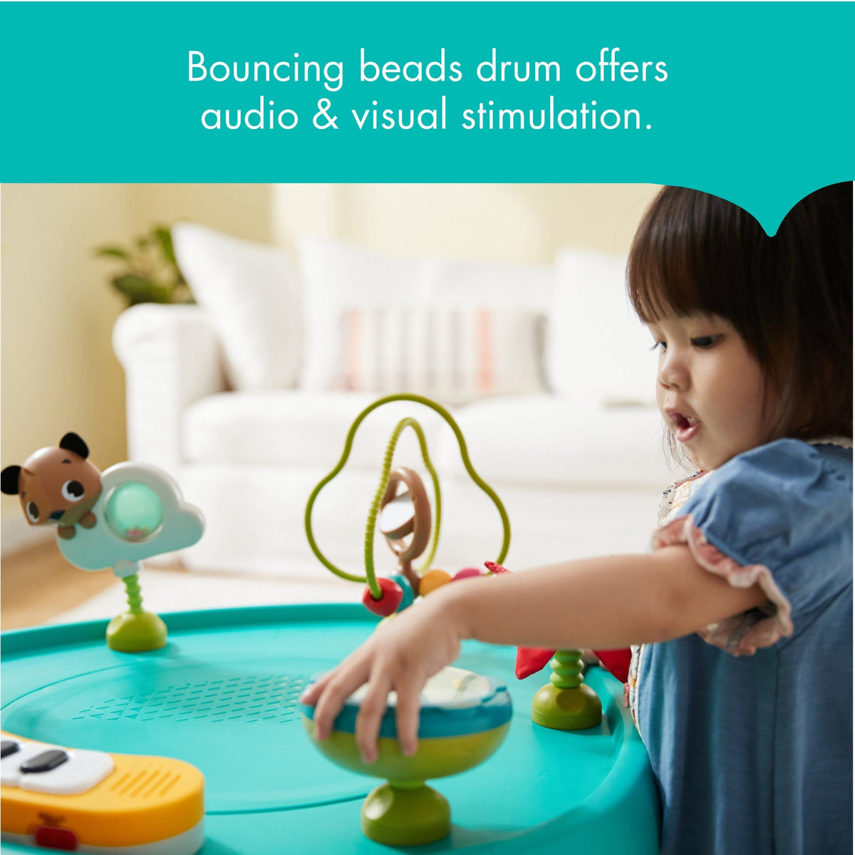 Meadow Days 5-in-1 Stationary Activity Center Baby Walkers & Entertainers Tiny Love