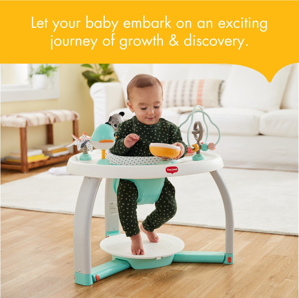 Magical Tales 5-in-1 Stationary Activity Center Baby Walkers & Entertainers Tiny Love