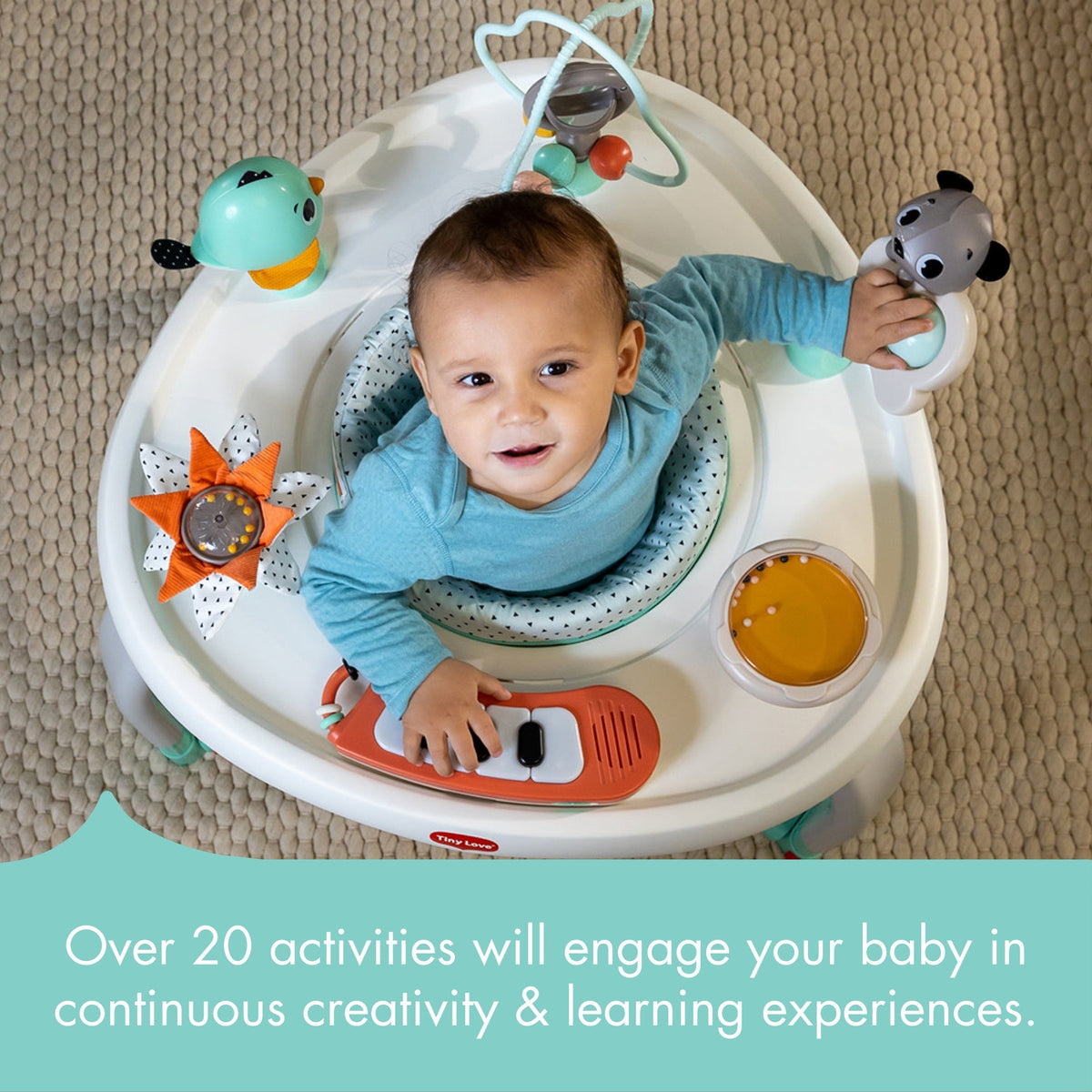 Magical Tales 5-in-1 Stationary Activity Center Baby Walkers & Entertainers Tiny Love