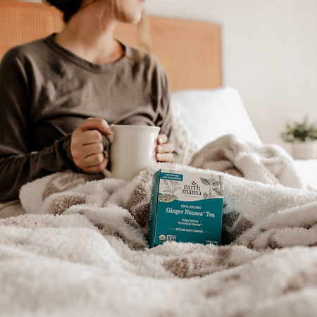 Organic Ginger Nausea Tea Products for Mom Earth Mama Organics