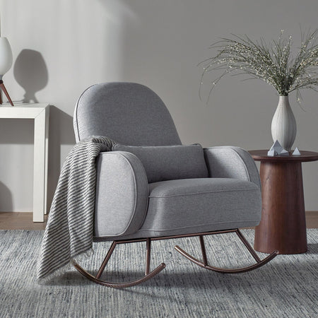 Compass Rocker in Eco-Performance Fabric | Water Repellent & Stain Resistant Gliders & Rockers Babyletto