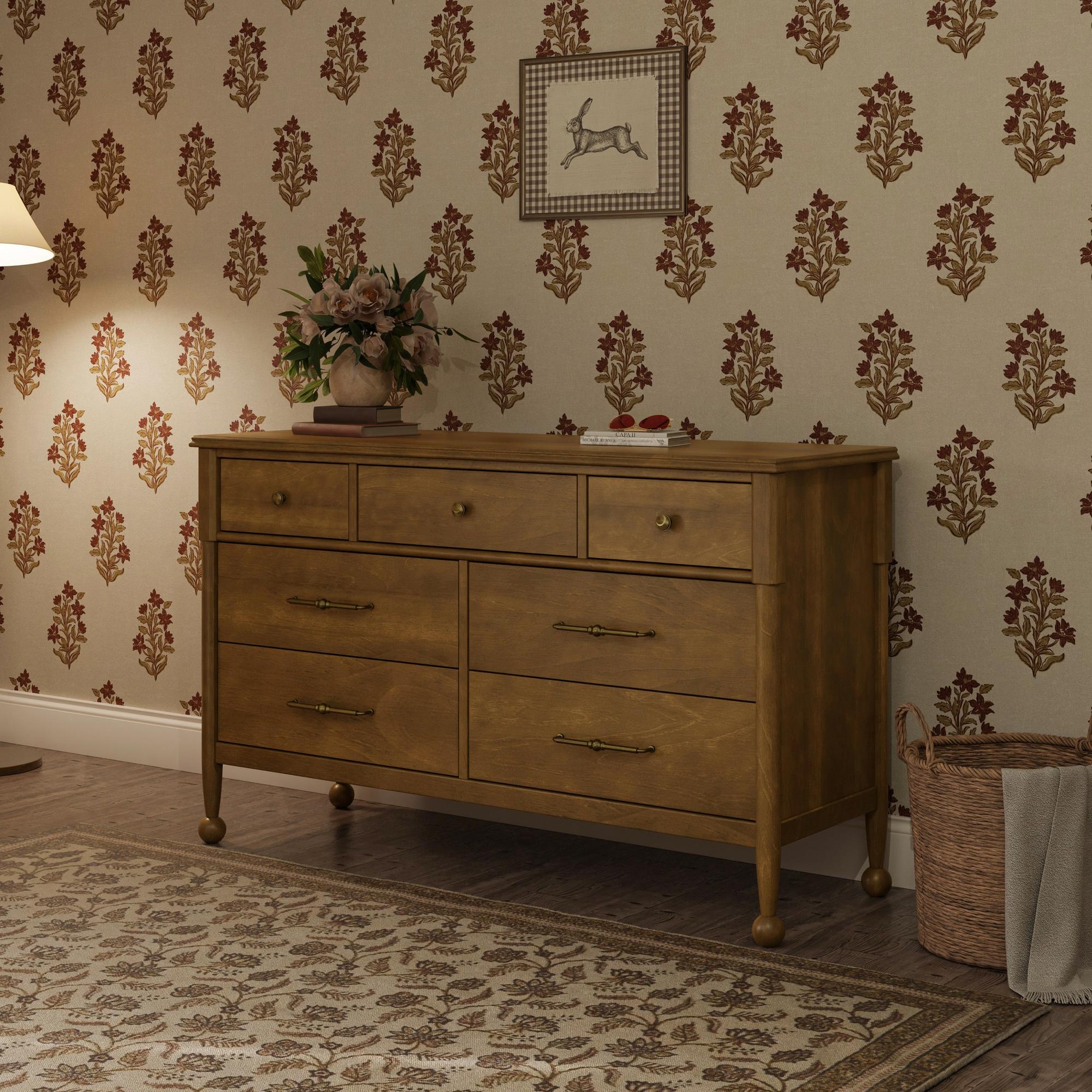 Namesake Alouette 7-Drawer Wide Dresser (56”) Dressers Namesake