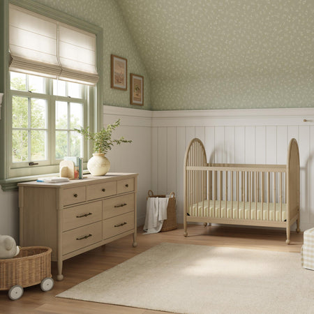 Alouette 3-in-1 Convertible Spindle Crib Cribs Namesake