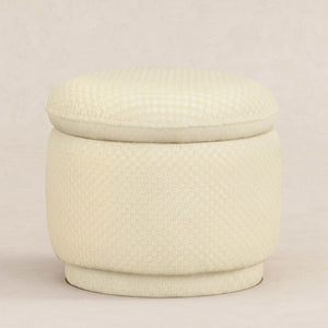Ivory Velvet Checker