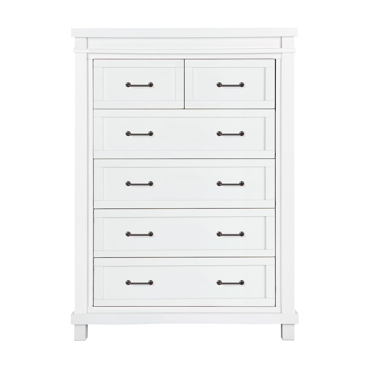 Rowan Tall Chest Chests Baby Appleseed Pure White
