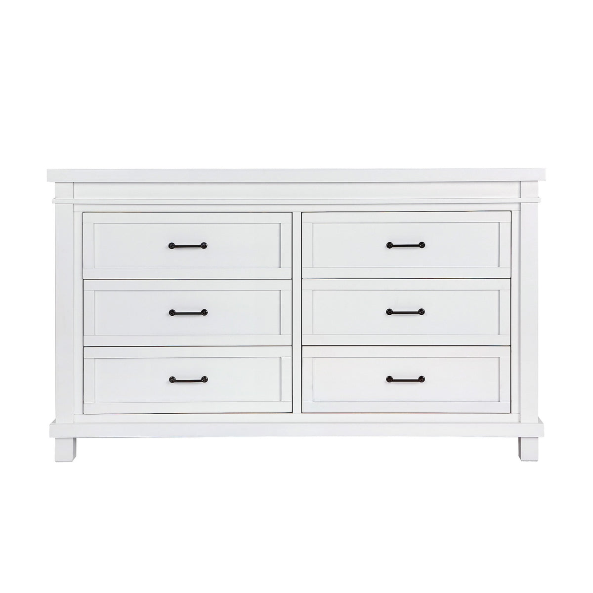 Rowan Double Dresser Convertible Cribs Baby Appleseed Pure White