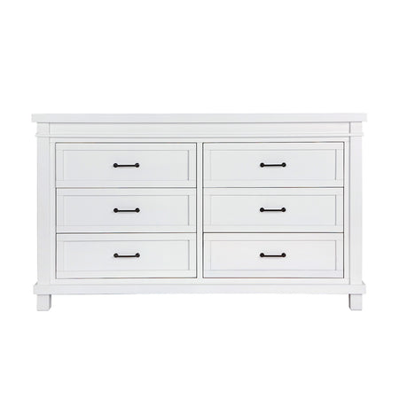 Rowan Double Dresser Convertible Cribs Baby Appleseed Pure White