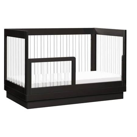 Harlow Acrylic 3-in-1 Convertible Crib with Toddler Bed Conversion Kit Convertible Cribs Babyletto