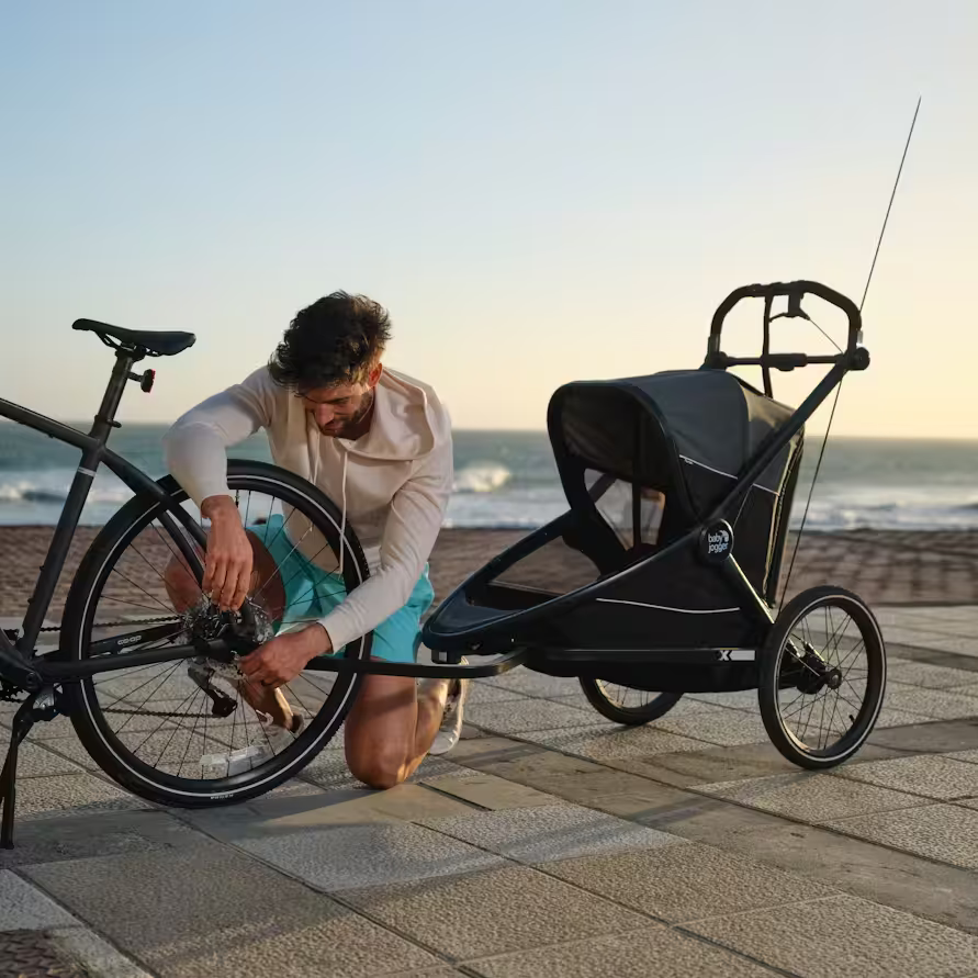 City Prix Trailer Kit Strollers - Single Baby Jogger