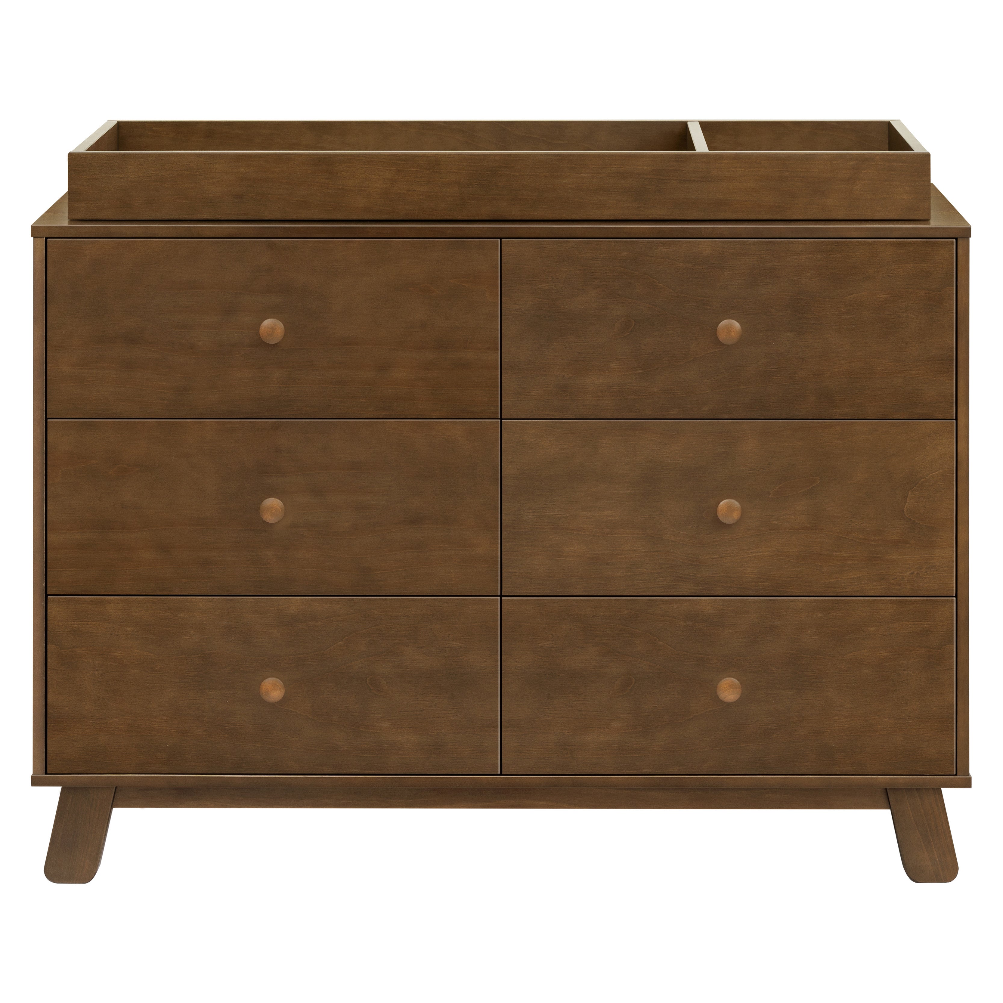 Hudson Modern 6-Drawer Double Dresser Dressers Babyletto