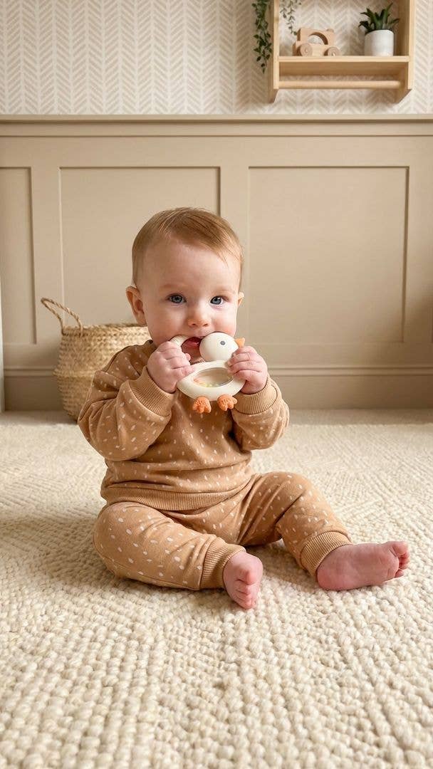 Bitzy Shake™ - Silicone Teether with Rattle Pacifiers & Teethers Itzy Ritzy