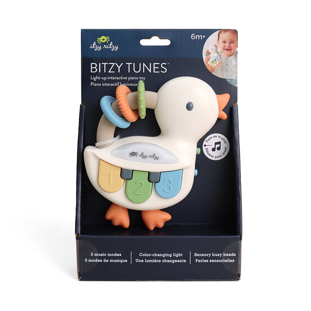 Bitzy Tunes™ - Light-up Interactive Piano Toy Musical Toys Itzy Ritzy