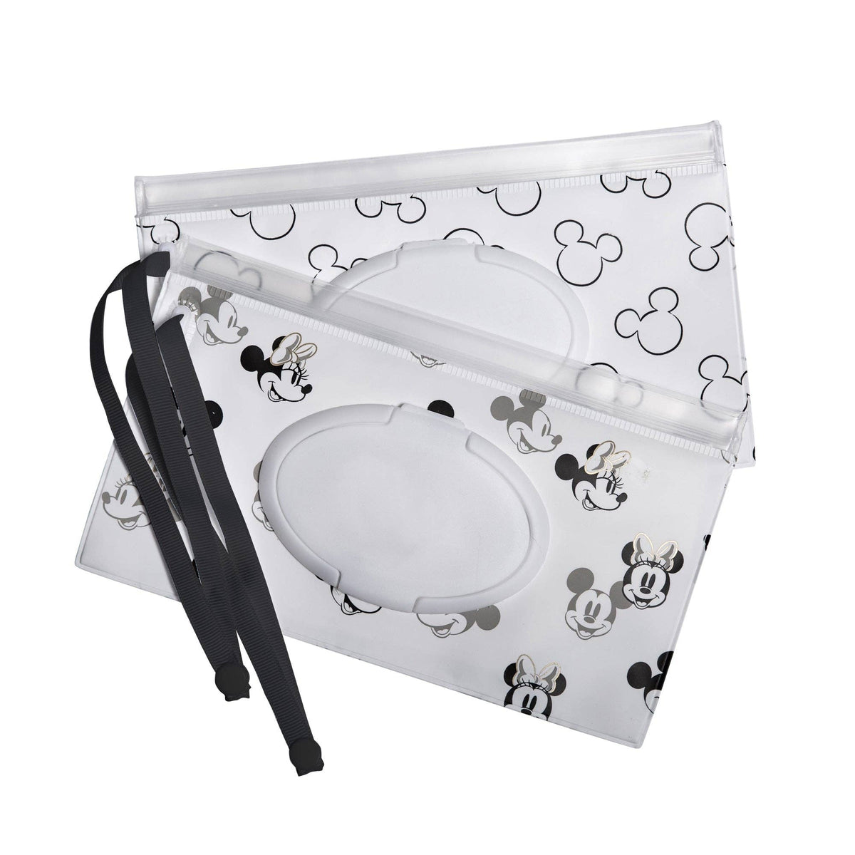 Disney Baby Reusable Wet Wipes Case - 2pk, Mickey and Minnie Changing Mats & Pads JL Childress