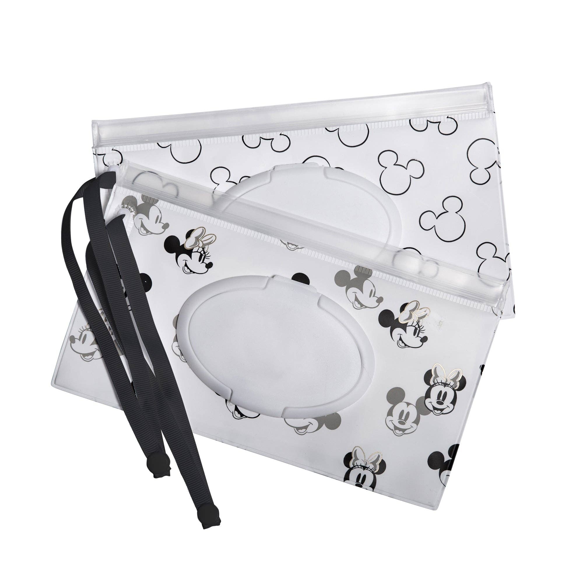 Disney Baby Reusable Wet Wipes Case - 2pk, Mickey and Minnie Changing Mats & Pads JL Childress