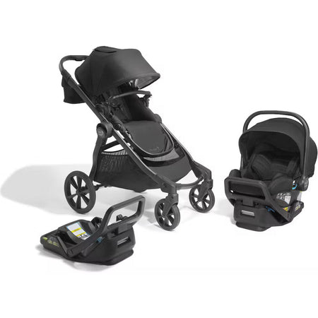 City Select 2 Travel System + Infant Essentials Bundle | Eco Collection Strollers - Travel Systems Baby Jogger Lunar Black