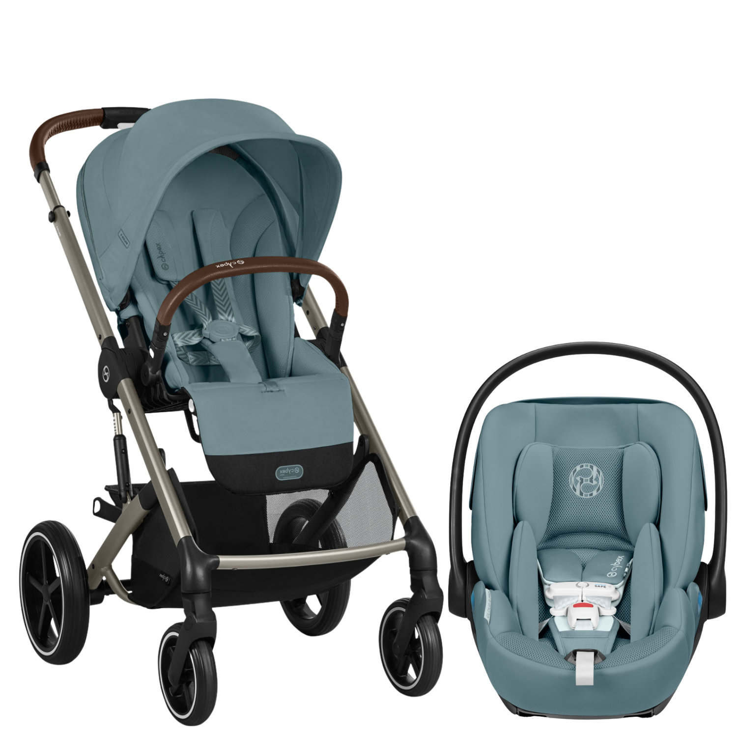 Cybex Balios S Lux Stroller + Cloud G Pro Travel System