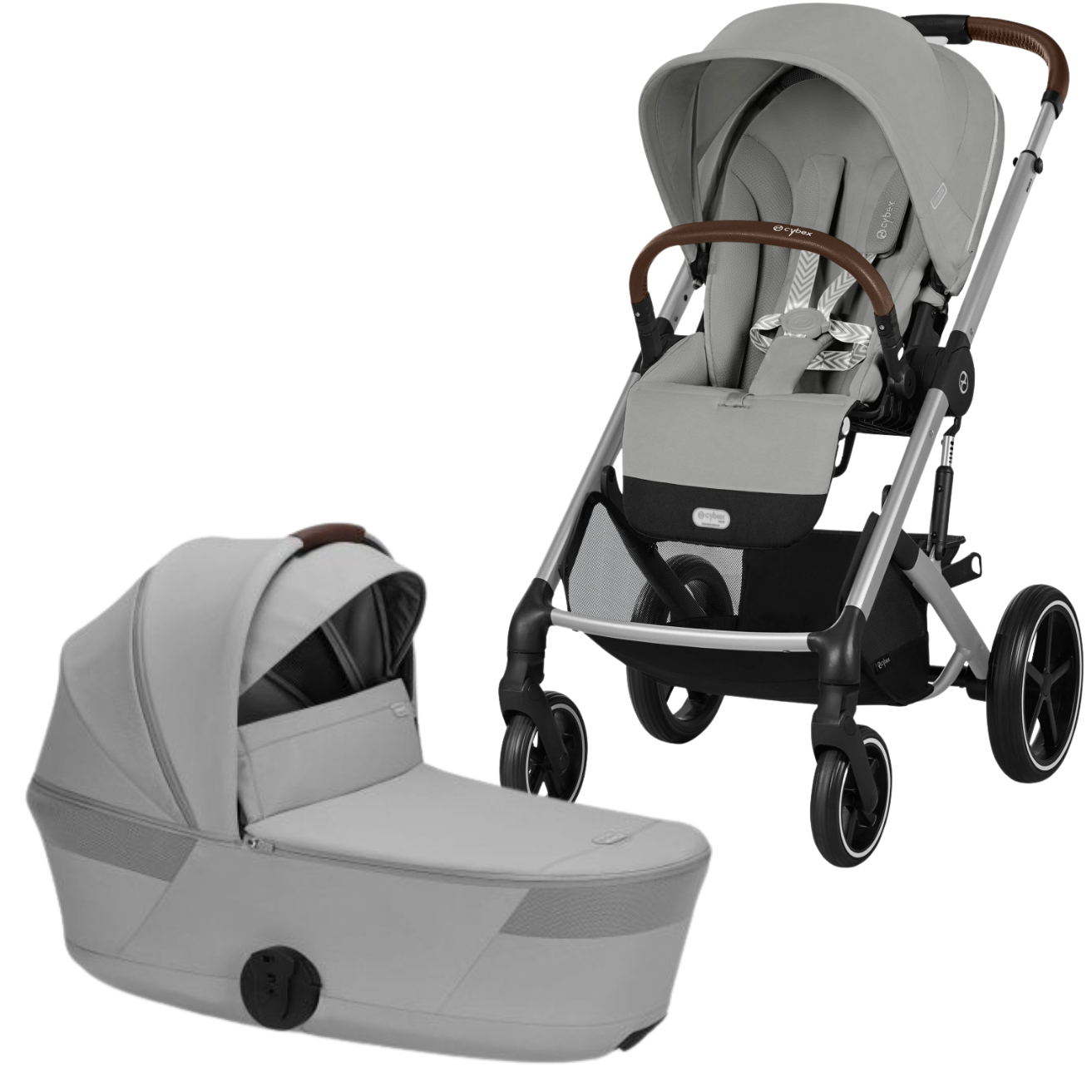 Cybex BALIOS S Lux Stroller + BALIOS Fold Cot Newborn Bundle