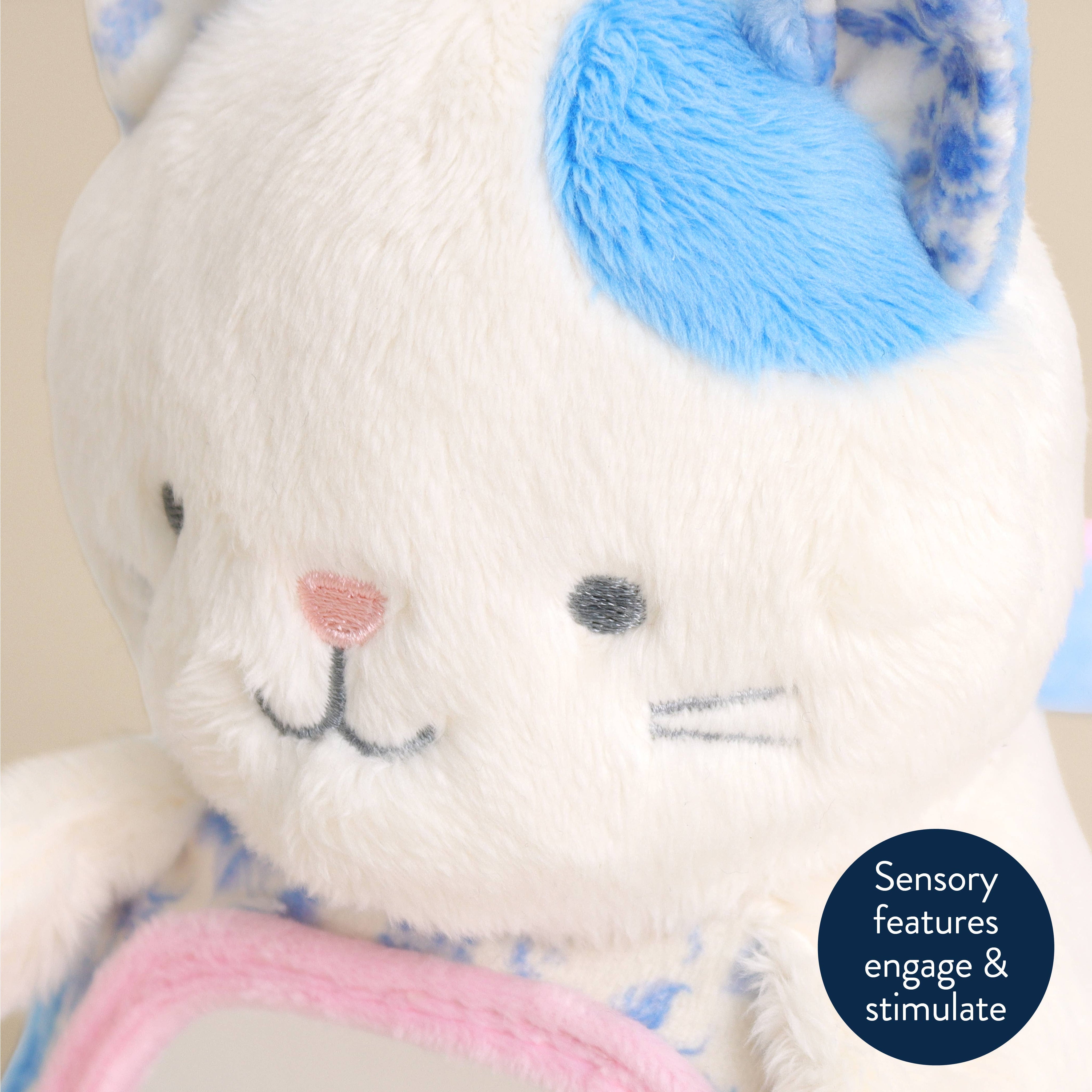 Itzy Bitzy Mirror™ Sensory Tummy Time Mirror - Kitty Activity Toys Itzy Ritzy