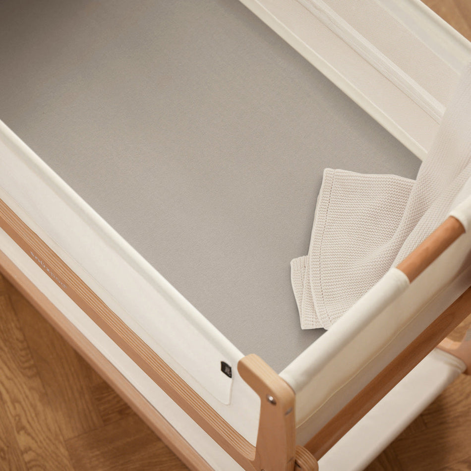 Bassinet 2 Pack Fitted Sheets - Gray