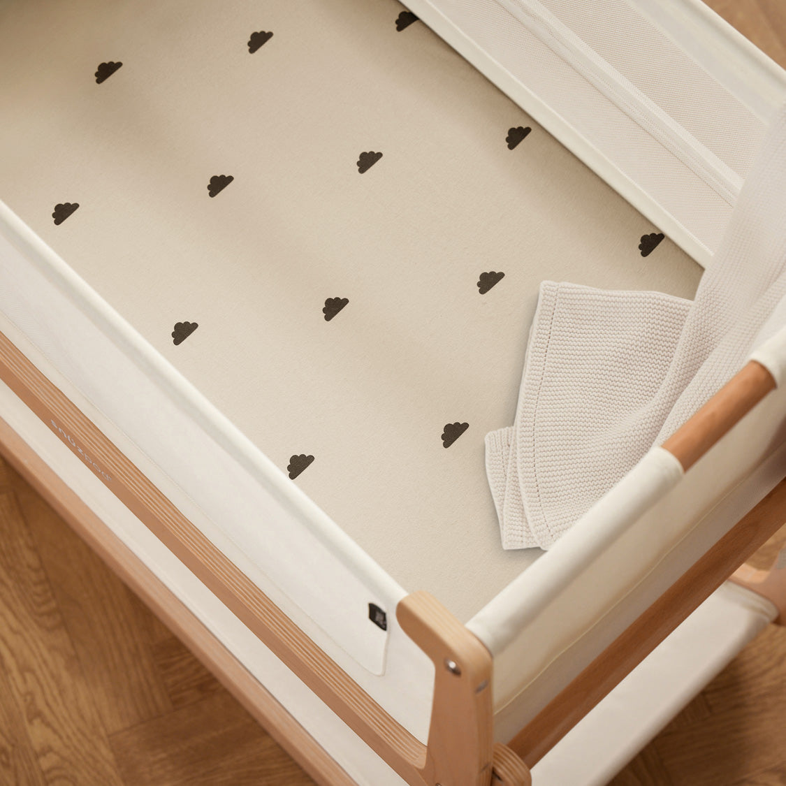 Bassinet 2 Pack Fitted Sheets - Sand Cloud Fitted Sheets Snuz