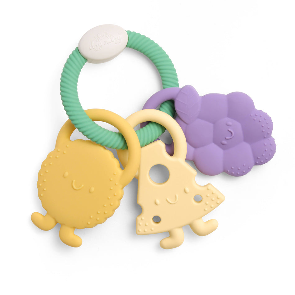 Itzy Trio™ Multi-textured Silicone Teether Charcuterie Activity Toys Itzy Ritzy
