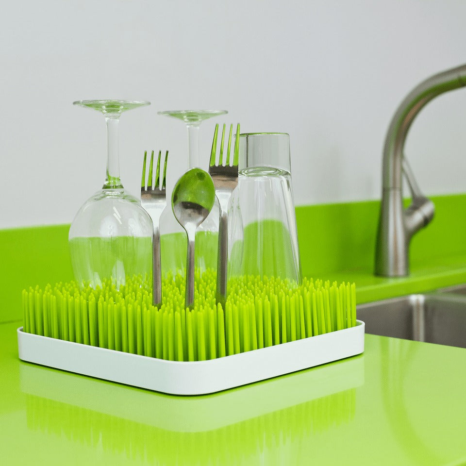 Boon Rack Boon GRASS Countertop Drying Rack - Grey / White – Destination Baby & Kids