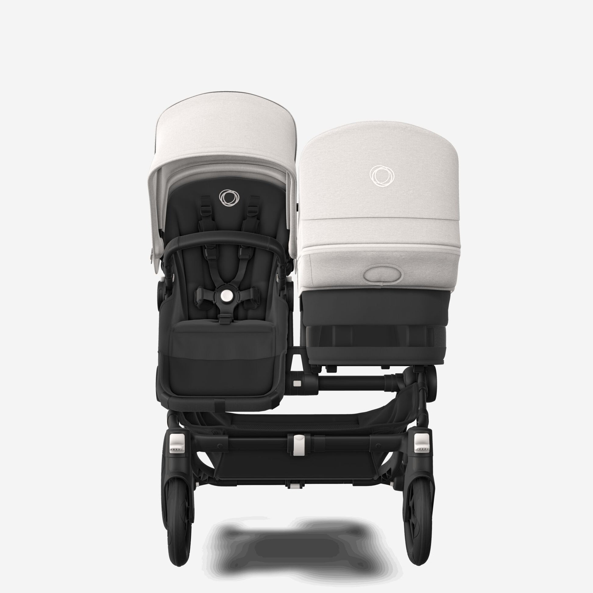 bugaboo donkey 5 twin bassinet and seat stroller Bugaboo Donkey 5 Duo Bassinet & Seat Stroller