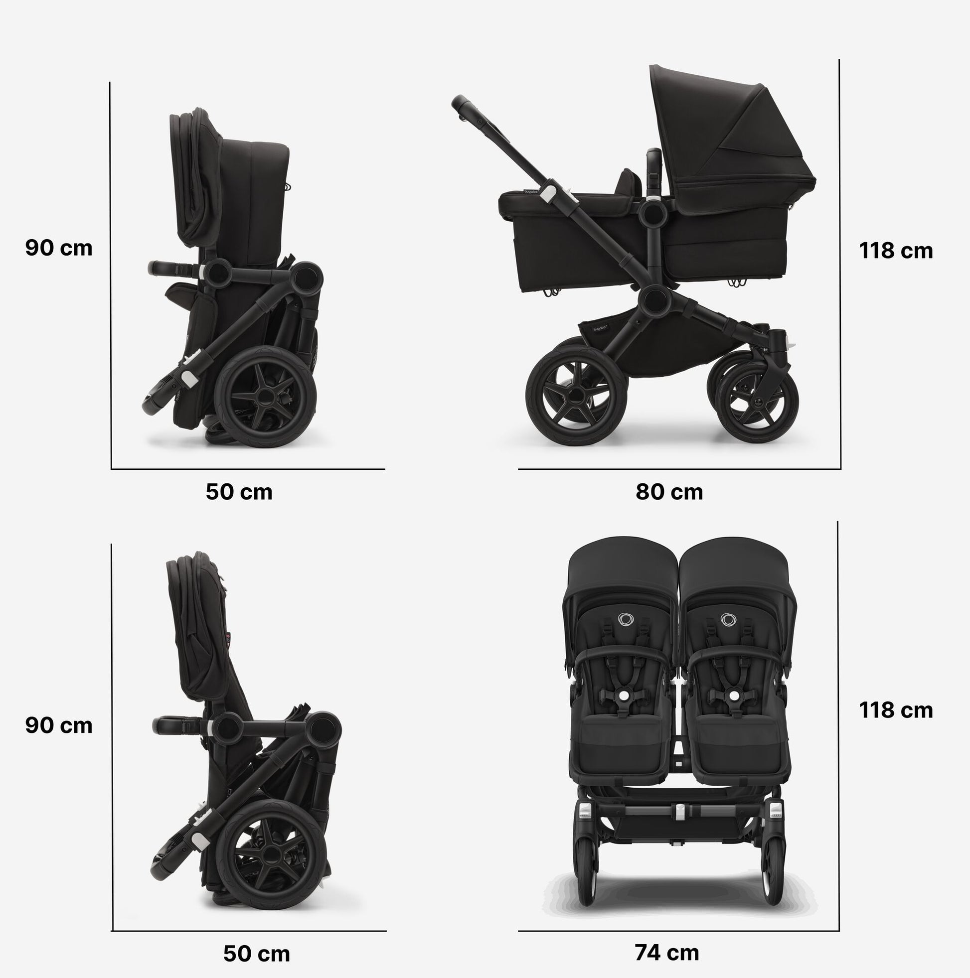 bugaboo twin donkey Bugaboo Donkey 5 Mono Complete Stroller