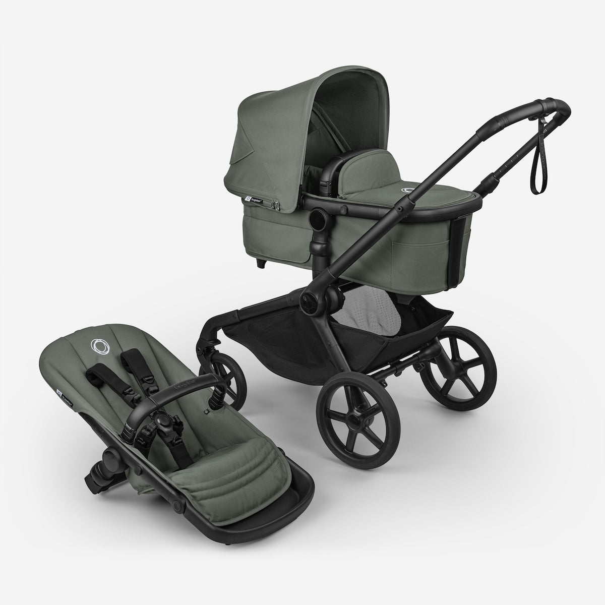 bugaboo nickname Kangaroo Single-to-Double Stroller Complete With Bassinet