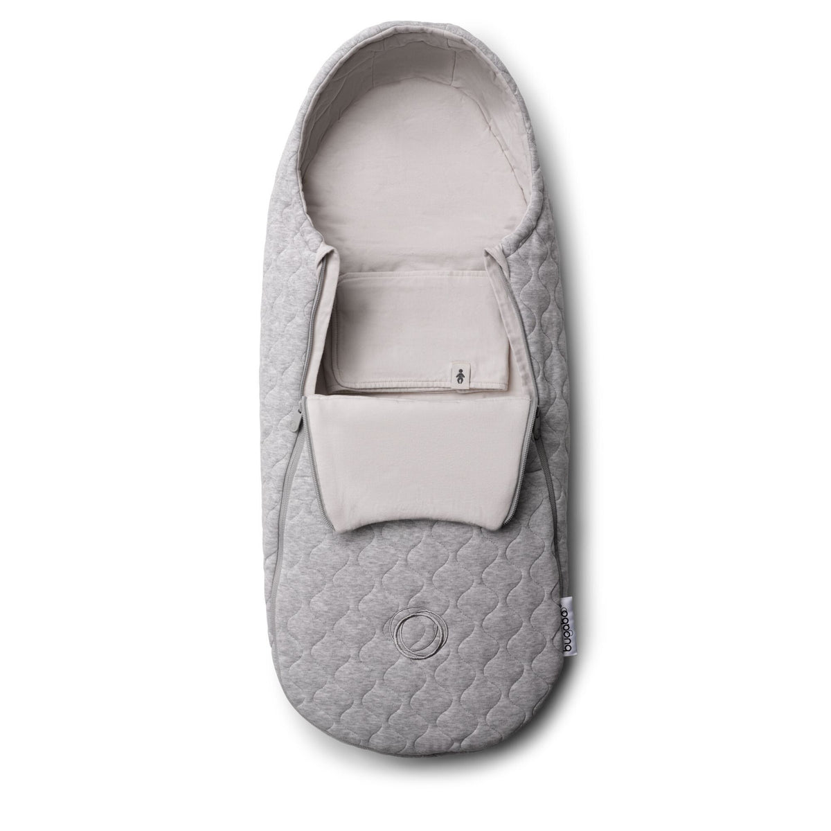 Newborn inlay in Light Grey Melange Stroller Accessories Bugaboo