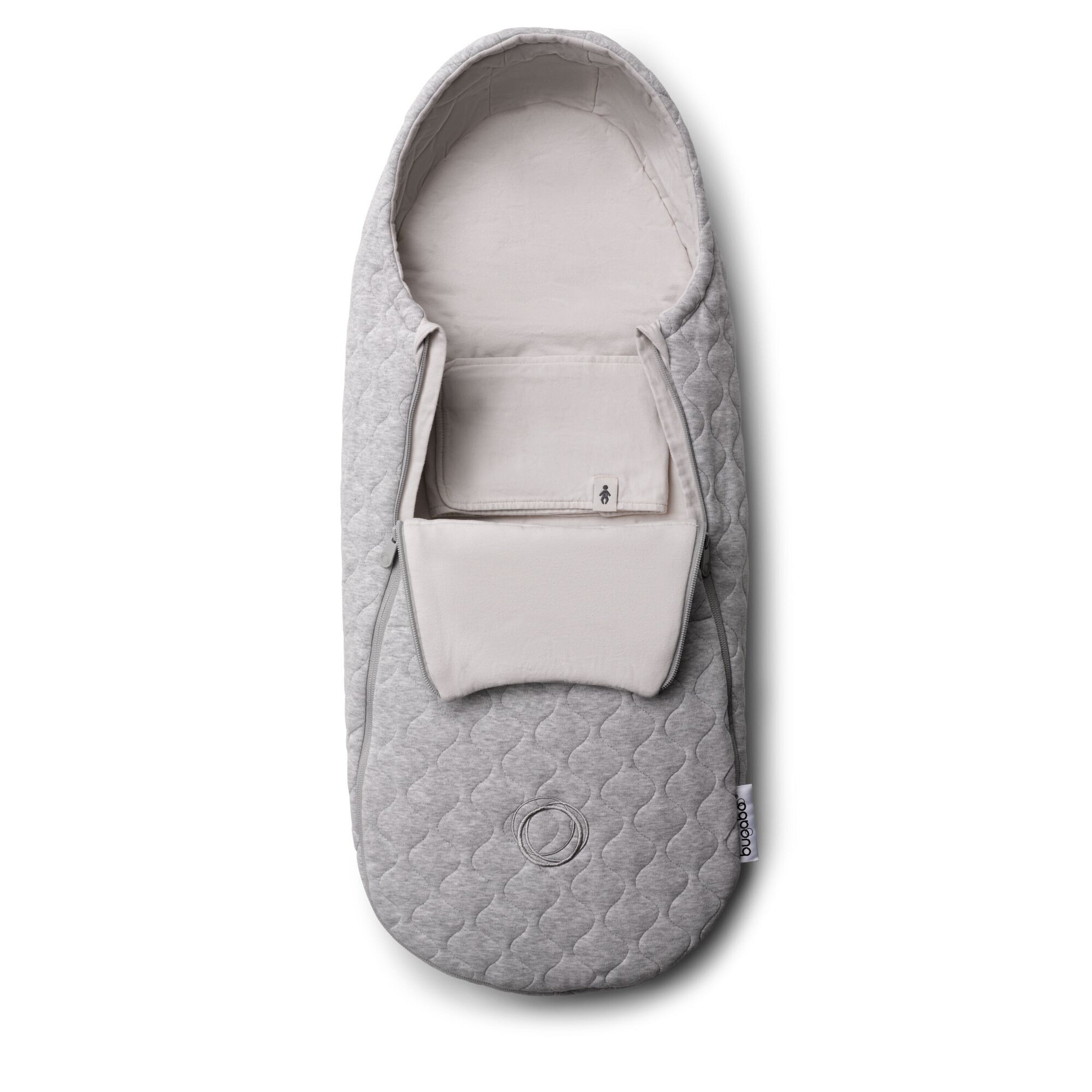 Newborn inlay in Light Grey Melange Stroller Accessories Bugaboo
