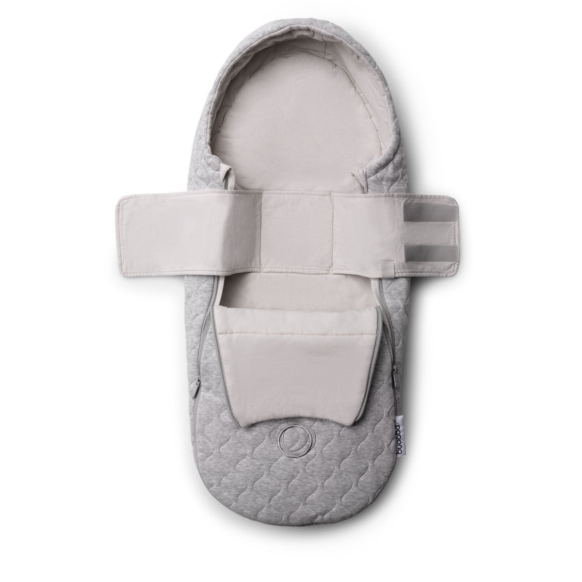 Newborn inlay in Light Grey Melange Stroller Accessories Bugaboo