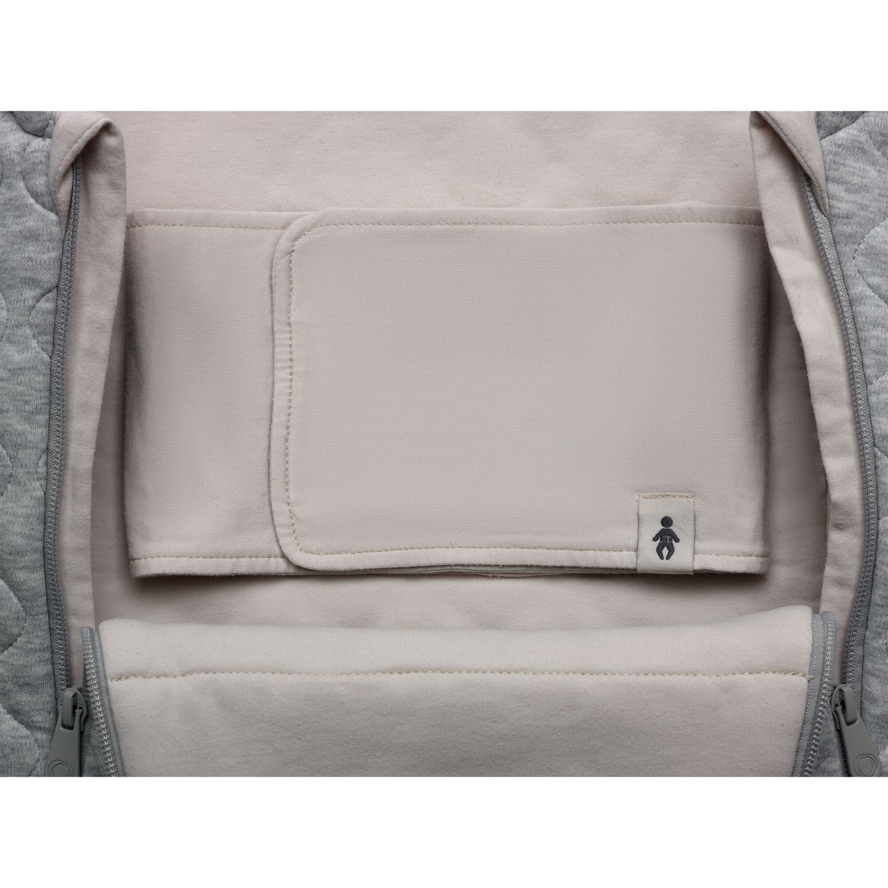 Newborn inlay in Light Grey Melange Stroller Accessories Bugaboo