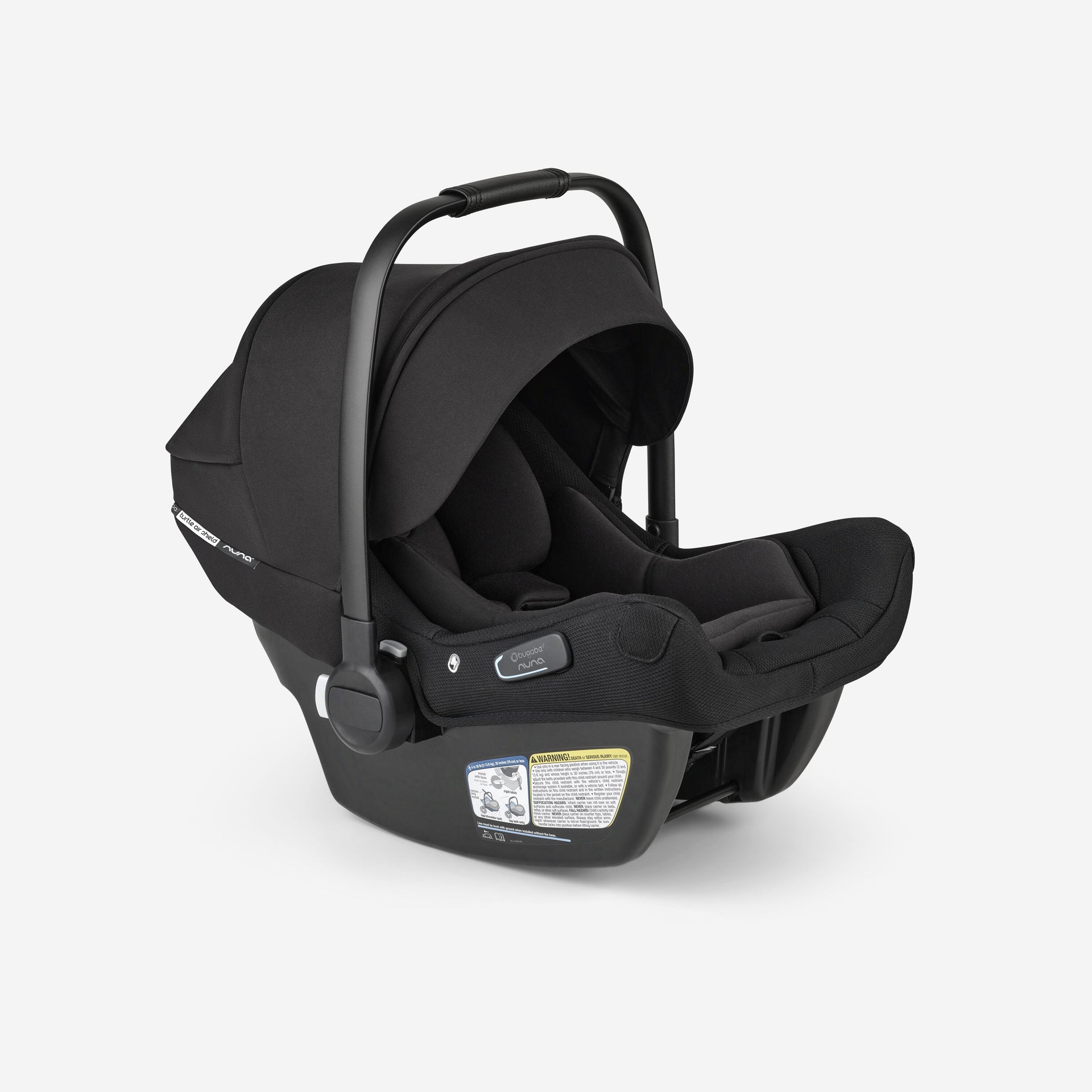 bugaboo stroller carseat combo Bugaboo Turtle Air Shield Infant Car Seat + Base by NUNA
