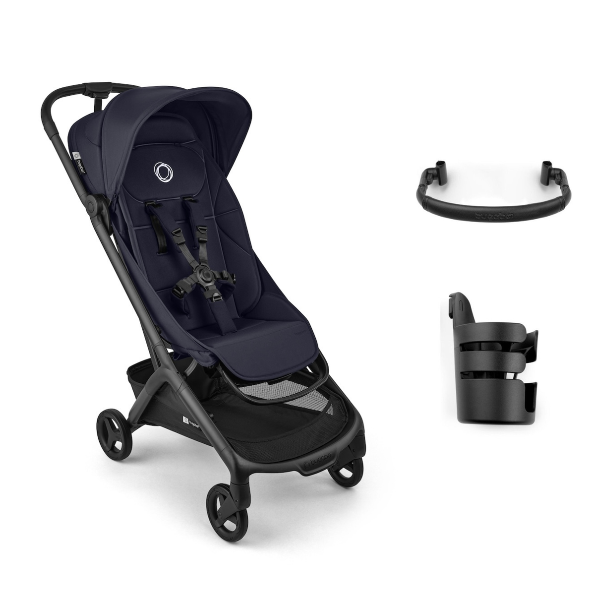 Butterfly 2 Plus Essentials Bundle Strollers - Single Bugaboo Deep Indigo