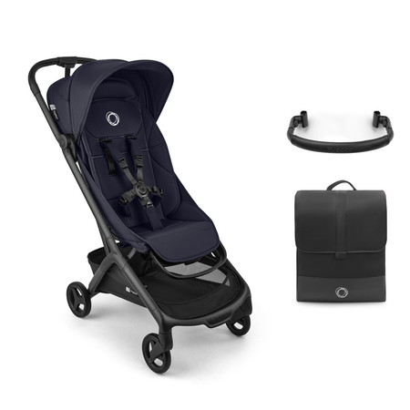 Butterfly 2 Plus Travel-ready Bundle Strollers - Single Bugaboo Deep Indigo