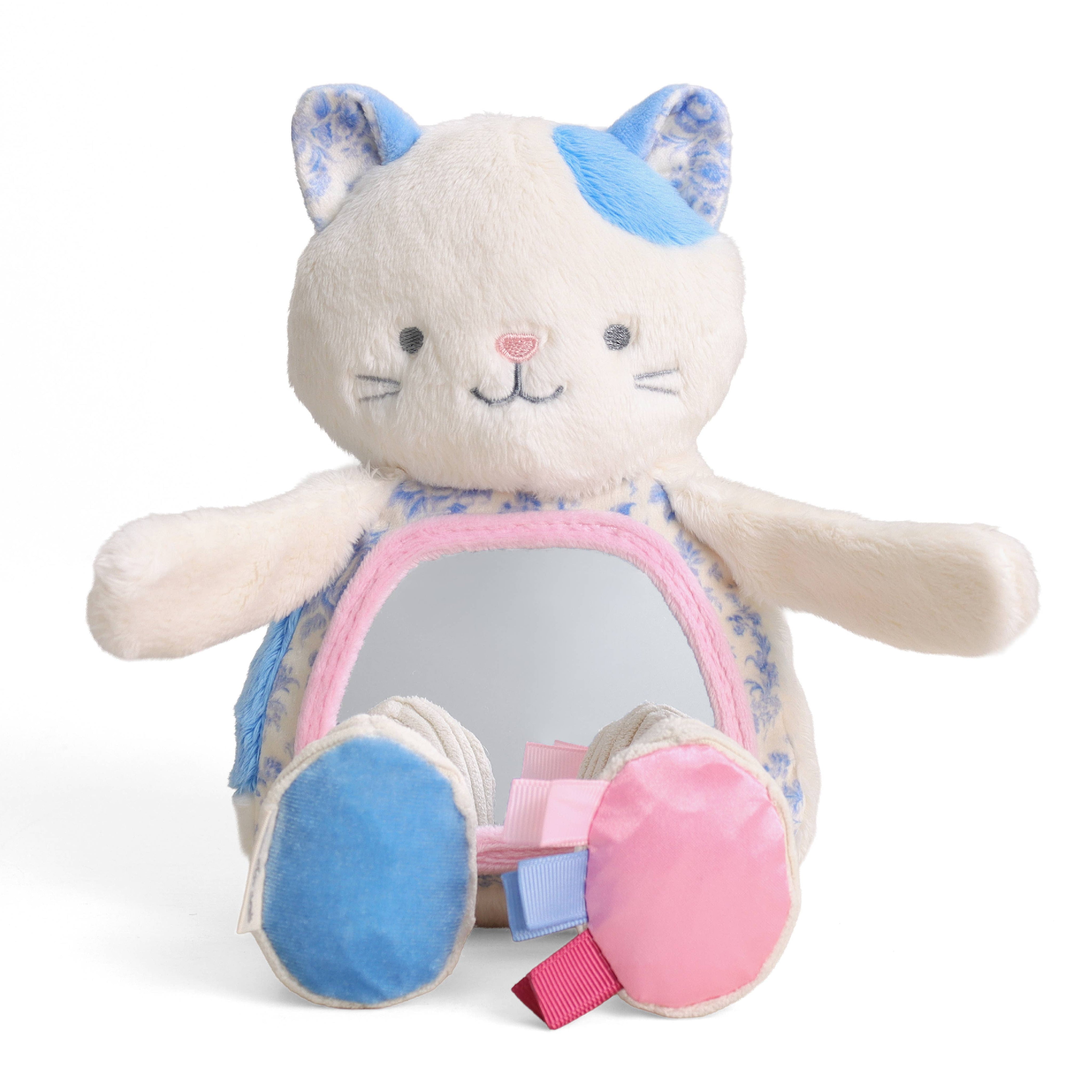 Itzy Bitzy Mirror™ Sensory Tummy Time Mirror - Kitty Activity Toys Itzy Ritzy