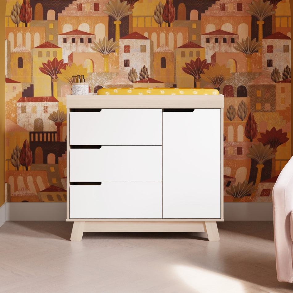 Hudson 3-Drawer Changer Dresser with Removable Changing Tray Dressers Babyletto